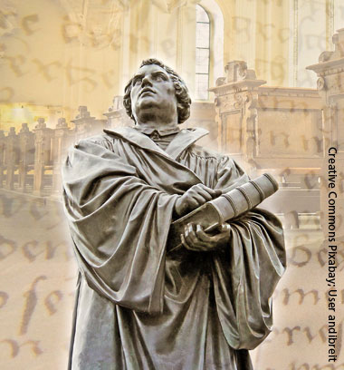 Statue von Luther